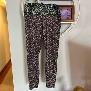 Nike Dri Fit Women’s Large L Floral Multicolor Leggings Pants